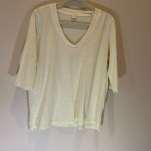 Pale Yellow Tee Shirt